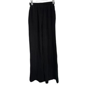 NWT Womens GLG Black Pull On Lightweight Vacation Casual Pant Size XS
